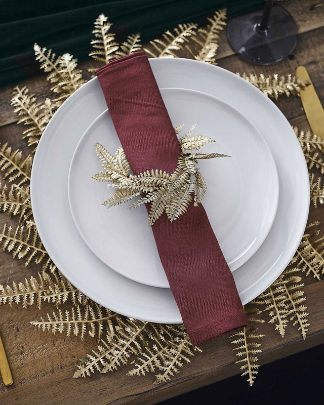 Gold Wreath Place Mats (4pk)