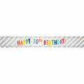 Happy 30th Birthday Foil Banner - 1.74m