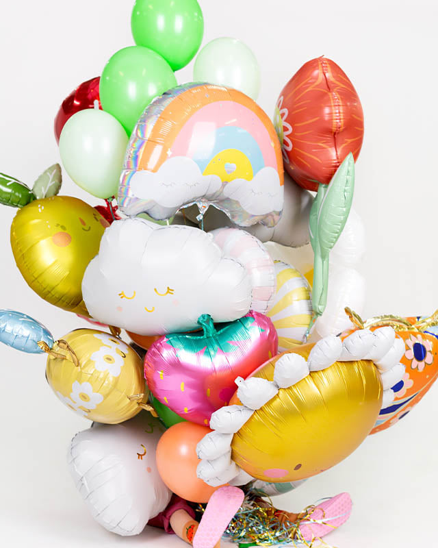 Smiley Sunshine Shape Balloon - 27.5" Foil